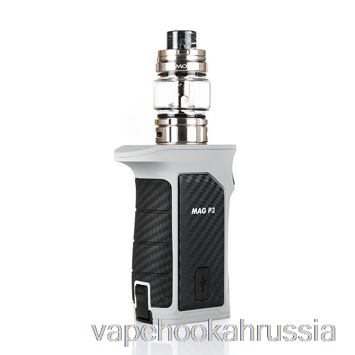 стартовый комплект Vape Juice Smok Mag P3 230w и Tfv16 серый/черный